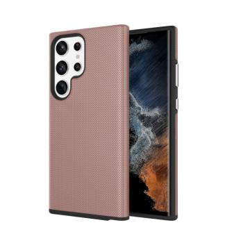 Samsung S23 Ultra TPU+PC ütésálló tok,Pink kép