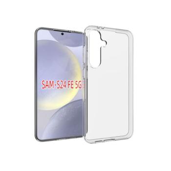 Samsung S24 FE vékony szilikon hátlap,Átlátszó kép