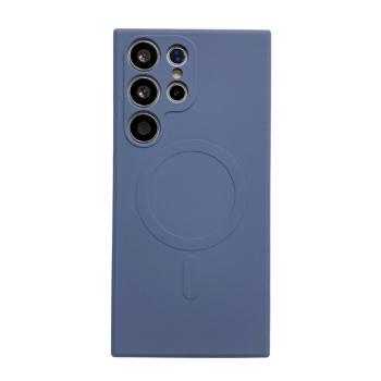 Samsung S24 Ultra mágneses szilikon tok, Kék kép