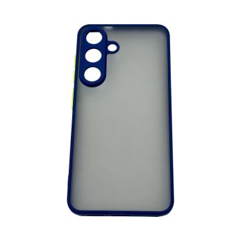Samsung S25 műanyag tok, kék,zöld kép