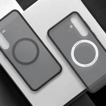 Samsung S25 Plus Capella ütésálló tok, Fekete-ezüst kép