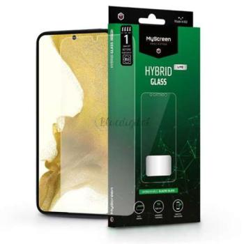 Samsung S901B Galaxy S22 5G/Galaxy S23 rugalmas üveg képernyővédő fólia - MyScreen Protector Hybrid Glass Lite - átlátszó kép