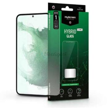 Samsung S906 Galaxy S22+ 5G/Galaxy S23+ rugalmas üveg képernyővédő fólia - MyScreen Protector Hybrid Glass Lite - átlátszó kép
