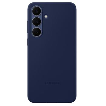 Samsung Silicone Cover Galaxy S25 FE gyári hátlap tok, sötétkék kép