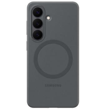 Samsung Silicone Magnet Samsung Galaxy S26 gyári hátlap tok, szilikon, MagSafe, fekete kép