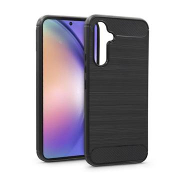 Samsung SM-A546 Galaxy A54 5G szilikon hátlap - Carbon - fekete kép