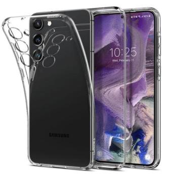 Samsung SM-S911 Galaxy S23 ütésálló hátlap - Spigen Liquid Crystal - átlátszó kép
