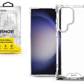 Samsung SM-S918 Galaxy S23 Ultra szilikon hátlap - Roar Armor Gel - átlátszó kép