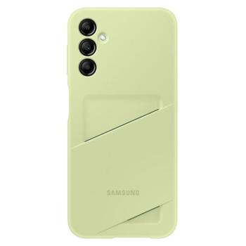 SAMSUNG szilikon telefonvédő (bankkártya tartó) LIME Samsung Galaxy A14 5G (SM-A146) kép