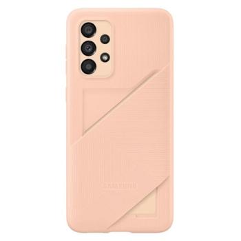 SAMSUNG szilikon telefonvédő (bankkártya tartó) RÓZSASZÍN Samsung Galaxy A33 5G (SM-A336) kép
