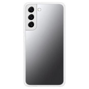 SAMSUNG szilikon telefonvédő (cserélhető átlátszó / füst hátlap, ütésálló keret) ÁTLÁTSZÓ Samsung Galaxy S22 Plus 5G (SM-S906) kép