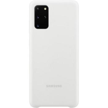 SAMSUNG szilikon telefonvédő FEHÉR Samsung Galaxy S20 Plus (SM-G985F), Samsung Galaxy S20 Plus 5G (SM-G986) kép