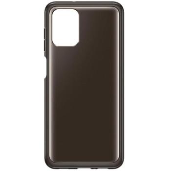 SAMSUNG szilikon telefonvédő FEKETE Samsung Galaxy A12 (SM-A125F / SM-A127F) kép