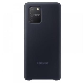 SAMSUNG szilikon telefonvédő FEKETE Samsung Galaxy S10 Lite (SM-G770F) kép
