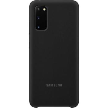 SAMSUNG szilikon telefonvédő FEKETE Samsung Galaxy S20 (SM-G980F), Samsung Galaxy S20 5G (SM-G981U) kép