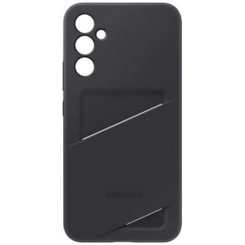 SAMSUNG szilikon telefonvédő (kártyazseb) FEKETE Samsung Galaxy A25 5G (SM-A256) kép