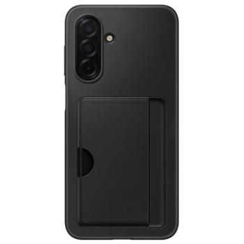 SAMSUNG szilikon telefonvédő (kártyazseb) FEKETE Samsung Galaxy A26 5G (SM-A266) kép