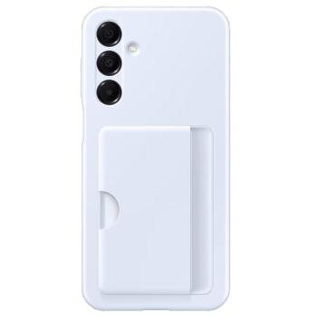 SAMSUNG szilikon telefonvédő (kártyazseb) KÉK Samsung Galaxy A16 4G (SM-A165), Galaxy A16 5G (SM-A166) kép