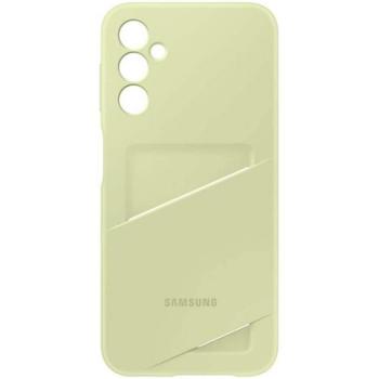 SAMSUNG szilikon telefonvédő (kártyazseb) LIME Samsung Galaxy A35 5G (SM-A356) kép