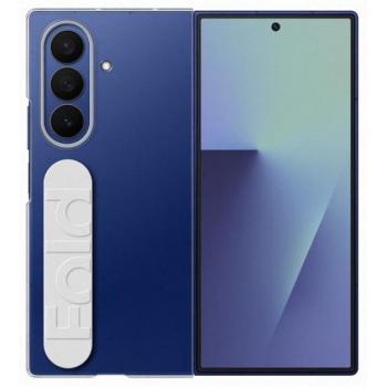 SAMSUNG szilikon telefonvédő (kézpánt + képernyővédő fólia) ÁTLÁTSZÓ Samsung Galaxy Z Fold7 (SM-F966) kép