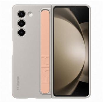 SAMSUNG szilikon telefonvédő (matt, beépített szíj) HOMOK kép