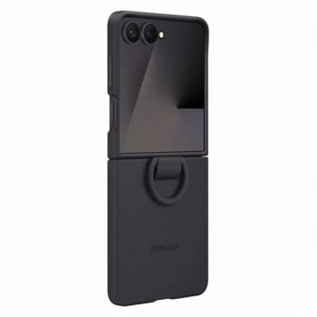 SAMSUNG szilikon telefonvédő (telefongyűrű) FEKETE Samsung Galaxy Z Fold7 (SM-F966) kép