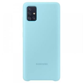 SAMSUNG szilikon telefonvédő VILÁGOSKÉK Samsung Galaxy A51 (SM-A515F) kép