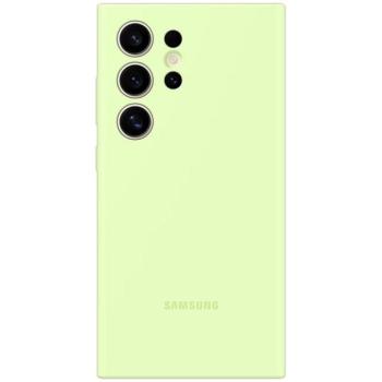 SAMSUNG szilikon telefonvédő VILÁGOSZÖLD Samsung Galaxy S24 Ultra (SM-S928) kép