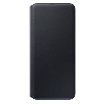 SAMSUNG tok álló (aktív FLIP, oldalra nyíló, bankkártya tartó) FEKETE Samsung Galaxy A90 5G (SM-A908F) kép