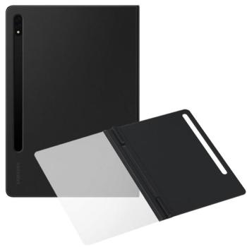 SAMSUNG tok álló (aktív FLIP, oldalra nyíló, Clear View Cover) FEKETE Samsung Galaxy Tab S8 Plus WIFI (SM-X800), Samsung Galaxy Tab S8 Plus LTE (SM-X806) kép