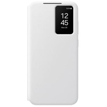 SAMSUNG tok álló (aktív FLIP, oldalra nyíló, Smart View Cover) FEHÉR Samsung Galaxy S24 FE (SM-S721) kép