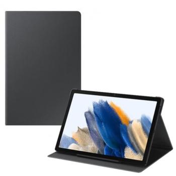 SAMSUNG tok álló, bőr hatású (aktív FLIP, oldalra nyíló, asztali tartó funkció) SZÜRKE Samsung Galaxy Tab A8 10.5 WIFI (2021) SM-X200, Samsung Galaxy Tab A8 10.5 LTE (2021) SM-X205 kép