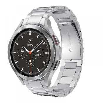 Samsung Watch 4/5 fém óraszíj,20mm,Ezüst kép