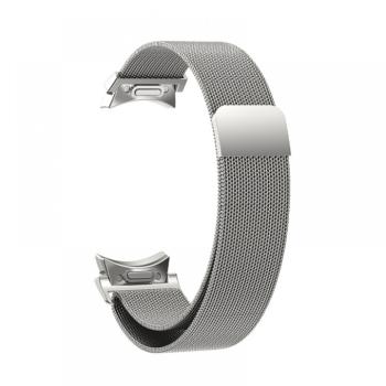 Samsung Watch 6 mágneses fém óraszíj, 20mm, Ezüst kép