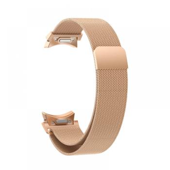 Samsung Watch 6 mágneses fém óraszíj,20mm,Rosegold kép