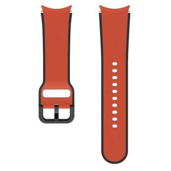 Samsung Watch5 Two-tone Sport Band óraszíj 20mm M/L piros kép