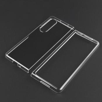 Samsung Z Fold 5 szilikon hátlap, Átlátszó kép