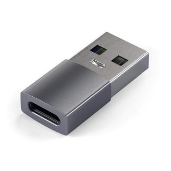 Satechi Aluminum USB-A A - USB-C adapter, szürke kép