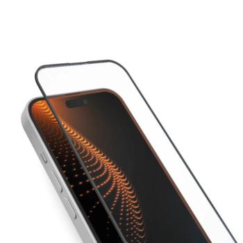 SBS D3O edzett üveg fekete szegéllyel applikátorral iPhone 15 Plus/16 Plus kép