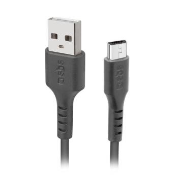 SBS TECABLEMICRO2K USB-A - micro USB kábel 200cm - fekete kép