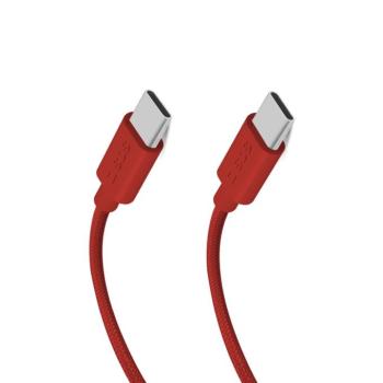 SBS TECABLETISSUETCCR Type-C - Type-C kábel 60W 150cm - piros kép