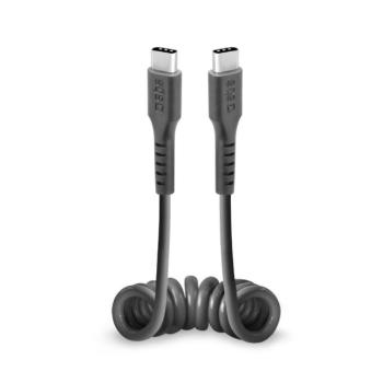 SBS TECABLETYPCCSK Type-C - Type-C kábel 25W 50cm - fekete kép