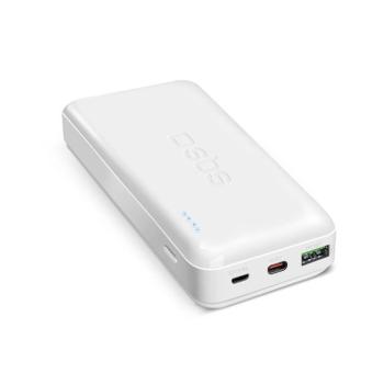 SBS TTBB20000PD20W powerbank 1xUSB-A és 1xUSB-C csatlakozással 20000mAh 20W PD - fehér kép