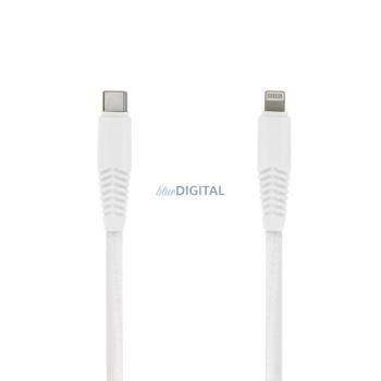 Setty kábel USB-C - Lightning 1,5 m 27W KNC-L-1.52700 fehér kép