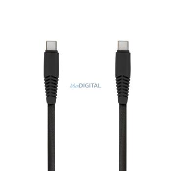 Setty kábel USB-C - USB-C 1,5 m 20W KNC-C-1.52001 fekete kép