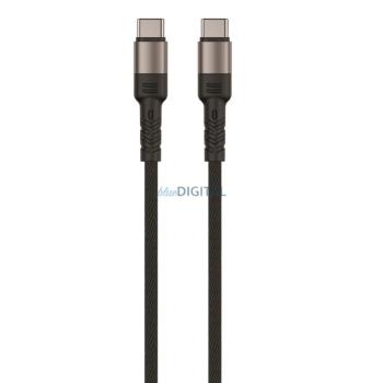 Setty kábel USB-C - USB-C 100W 1,0 m KSL-02 fekete JO kép