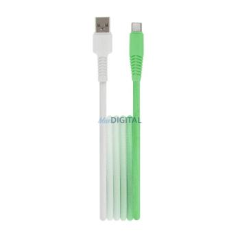 Setty kábel USB - USB-C 1,5 m 3A KGA-C-1.5320 menta-fehér színátmenettel kép