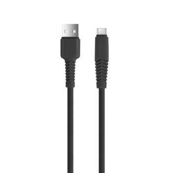Setty KSA-M-321 USB-A - microUSB kábel 3 m 2A - fekete kép