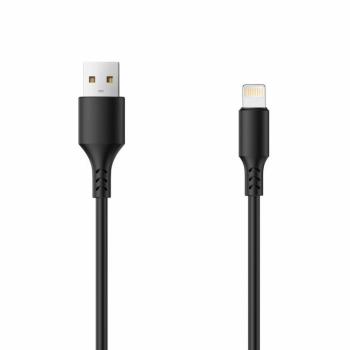 Setty USB-A - Lightning kábel 2A 3m - fekete kép