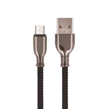 Setty USB-A - microUSB kábel 1 m 3A - fekete kép